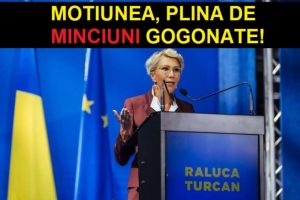 Miniciuni sfruntate, in textul Motiunii impotriva Guvernului. Opozitia, disperata sa acapareze puterea