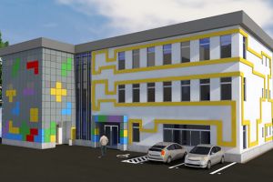 Centru Multifuncţional pe strada Ostrovului. Întreaga zonă va fi reabilitată