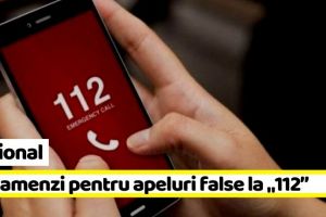 Naţional: De astăzi, amenzi mai mari pentru apelurile abuzive la „112”