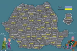 HARTĂ. Câţi pensionari sunt în judeţul Satu Mare şi cât câştigă aceştia