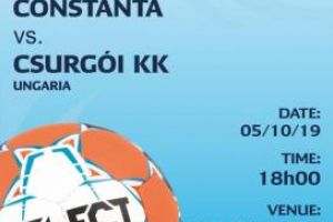 Masuri de siguranta cu ocazia meciului dintre HC Dobrogea Sud Constanta si Csurgói KK Ungaria