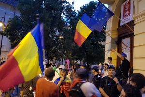 Două zile de protest la Sibiu împotriva Guvernului Dăncilă