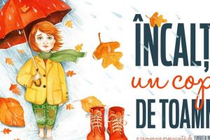 Încalţă un copil, de toamnă. Campanie umanitară iniţiată de sătmăreanca Mirela Retegan