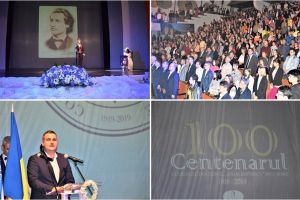 Colegiul Naţional ,,Mihai Eminescu” a împlinit 100 de ani. Ministrul Leş, prezent la reuniunea de gală