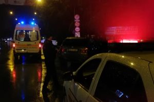 Accident rutier în Alexandria, la intersecţia străzilor Cuza Vodă cu Bucureşti