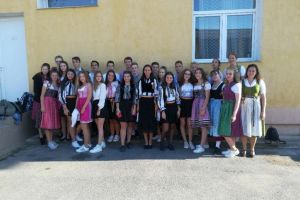 FOTO: Elevi din Wasserburg – Germania, oaspeţi ai oraşului Cugir