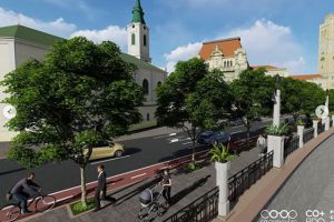 Proiectul modificat al malului Crişului Repede prevede copaci mari crescând din trotuar. Vezi cum va arăta! (FOTO / VIDEO)