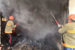 Incendiu la ferma de oi din Livezile. Peste o sută de animale au pierit (FOTO)