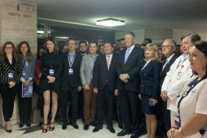 VIDEO: Preşedintele Iohannis a lăudat medicina de vârf târgumureşeană