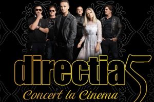„Concert la cinema”, spectacol Direcţia 5 susţinut la Botoşani