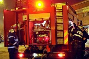Incendiu într-un apartament pe Vlahuţă