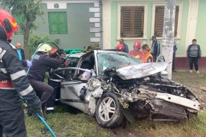 FOTO Accident cu patru victime în Bod Sat!