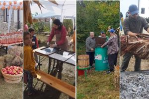 Serbările toamnei, la Dragodana! Localnicii s-au bucurat de delicatese tradiţionale (VIDEO)