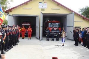 Punctul de lucru al pompierilor din localitatea Drăgăneşti Vlaşca, la doi ani de la operaţionalizare