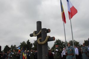 Ceremonie de dezvelire şi sfinţire a „Ansamblului Monumental Comemorativ” de pe Dealul Coşna