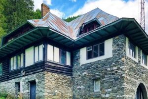 Cabana Piscul Negru, scoasă la vânzare