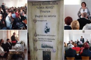 FOTO: Școala Gimnazială ,,Ioan Mihu” din Vinerea, la ceas aniversar. Un secol de activitate ca instituţie de stat
