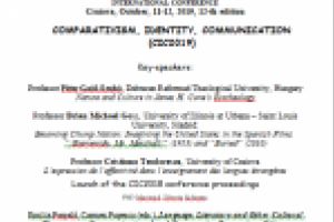 COMPARATIVISM, IDENTITY, COMMUNICATION  CIC2019   