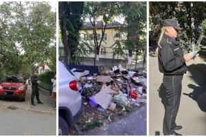 Poliţiştii locali împart 10.000 de flyere în zonele cu rampe clandestine de gunoaie