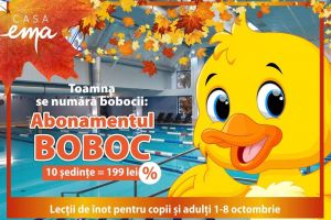 Astăzi este ultima zi din promoţia Abonamentul Boboc, la Casa EMA!