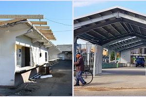 FOTO. Piaţa Mică din Satu Mare renovată din temelii. Investiţie de 1,5 milioane lei