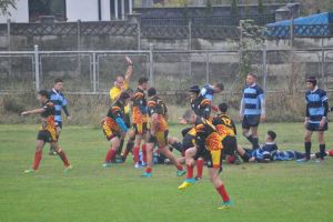 Debut în forţă pentru echipa de rugby sub 18 ani a CSS Gura Humorului