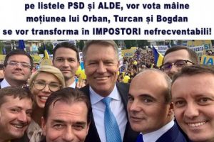 Liviu Plesoianu: Parlamentarii care, deşi au fost votaţi în 2016 pe listele PSD şi ALDE, vor vota mâine moţiunea lui Orban, Turcan şi Bogdan se vor transforma în IMPOSTORI nefrecventabili!