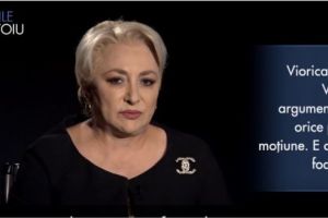 (P): Viorica Dăncilă: “E o moţiune foarte slabă”