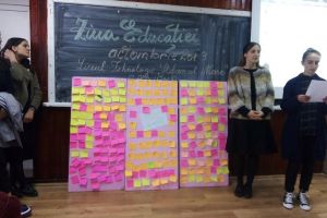 Referate şi dezbateri pe tema educaţiei, la Liceul Tehnologic „Ștefan cel Mare” Cajvana