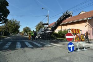 Strada Vlădeasa va fi închisă în weekend pentru asfaltarea tronsonului delimitat de străzile Traian Blajovici şi Calea Aradului (FOTO)