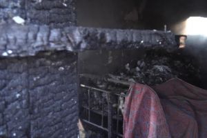 Bătrân mort în urma unui incendiu pornit de la radiatorul electric