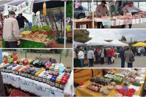 FOTO, VIDEO. Ziua naţională a produselor agroalimentare româneşti, sărbătorită la Sebeş. Expoziţii cu vânzare în piaţa oraşului