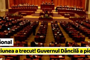 Naţional: Moţiunea a trecut! Guvernul Dăncilă a picat!