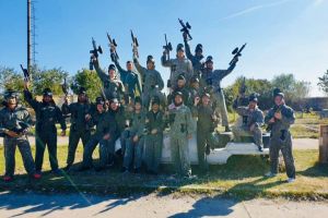 Cel mai frumos «razboi»“:  Inaintea meciului cu Gloria Buzau, rugbystii de la Tomitanii Constanta s-au relaxat la paintball (galerie foto)