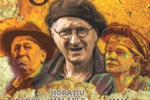 Maia Morgenstern si Horatiu Malaele, la Constanta, in comedia Fierarii“