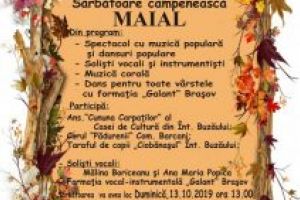 „Toamnă culturală – Sărbătoare câmpenească –maial”, la Barcani