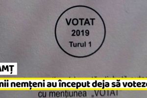NEAMȚ: Primii nemţeni au început deja să voteze la prezidenţiale