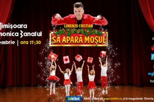 Show magic la Timişoara, în luna Crăciunului – „Să apară Moşul!”, cu magicianul Lorenzo Cristian