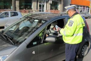 Bătrânel rupt de beat la volan în Sibiu
