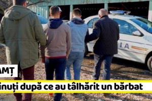 NEAMȚ: Doi tineri reţinuţi după ce au tâlhărit un bărbat