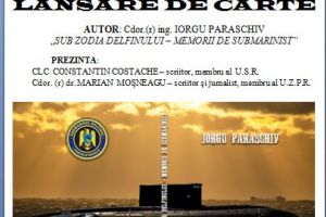 Un omagiu adus celor ce servesc Romania pe submarine, in volumul comandorului (r) ing. Iorgu Paraschiv