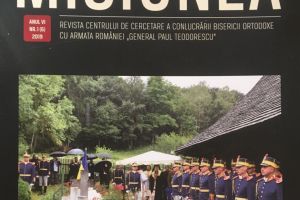 Revista Centrului de cercetare General Paul Teodorescu“, Misiunea“, a ajuns la numarul 6