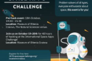 În perioada 18-20 Octombrie 2019, Muzeul Olteniei va găzdui a doua ediţie a hackaton-ului „Space Apps Challenge“, organizat la Craiova, sub patronajul NASA