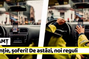 NEAMȚ: Atenţie, şoferi! De astăzi, noi prevederi ale Codului rutier