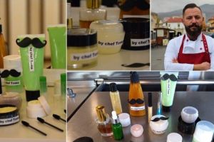 FOTO, VIDEO. Surpriză culinară pentru o tânără, la petrecerea de majorat: Cosmetice comestibile, by Chef Toma