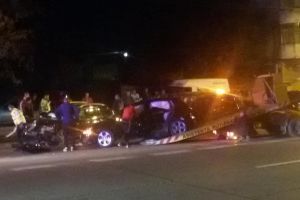 FOTO. Accident grav pe Drumul Botizului. Frânele şi impactul s-au auzit în toată zona