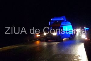 Carutas, in stare grava dupa ce a fost izbit de un autoturism
