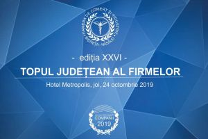 Cele mai performante companii din judeţ vor fi premiate la Gala ”Topul Firmelor”
