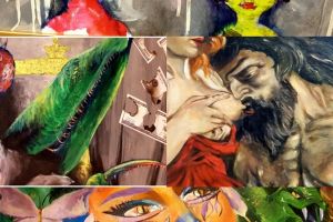 Expoziţie cu lucrări ale elevilor pictorului pompier, Andrei Moga, la Bastionul Theresia din Timişoara