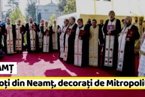 NEAMȚ: Preoţi din Neamţ, decoraţi de Mitropolit pentru că au construit biserici în România comunistă